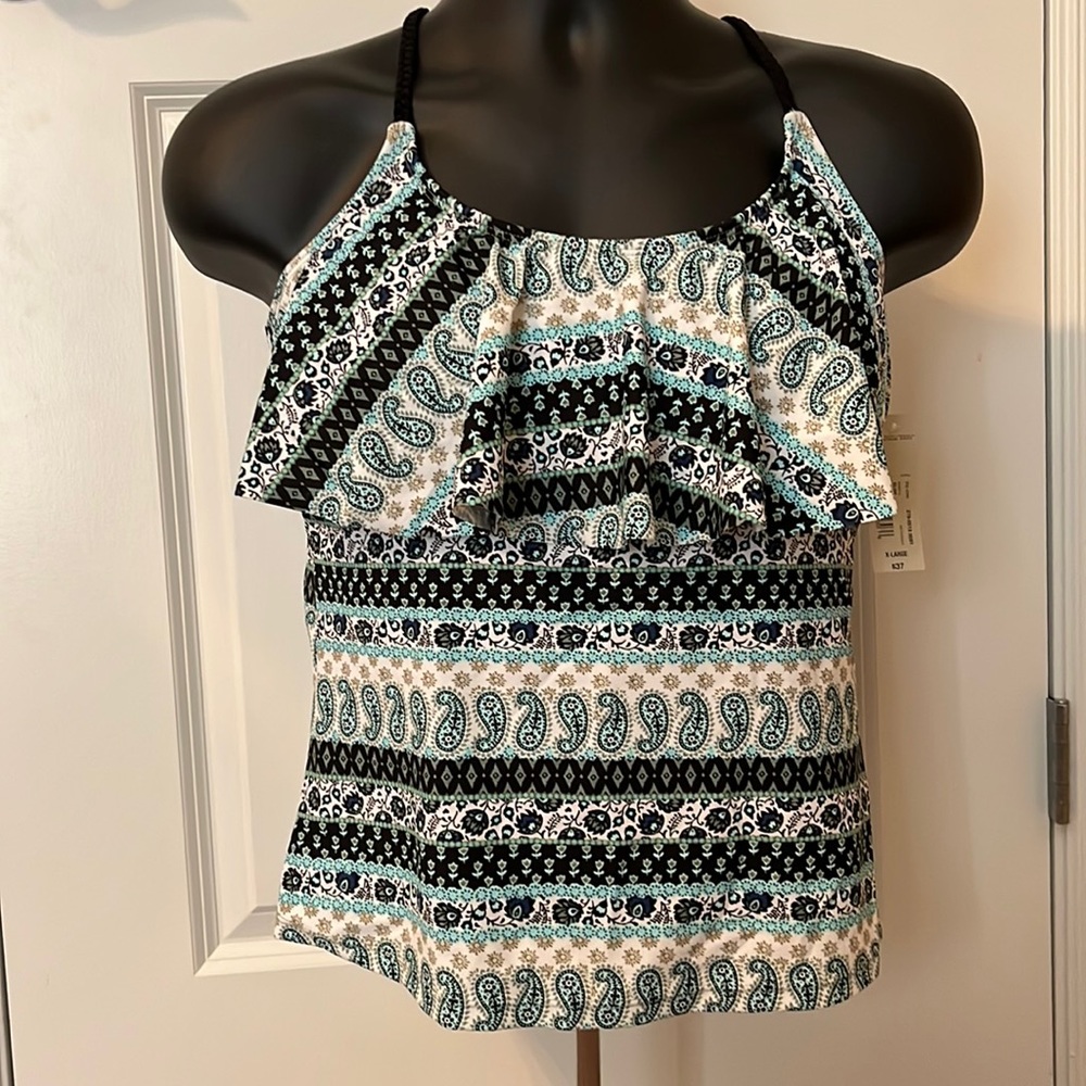 Arizona jeans swimwear olive top tank X-Large